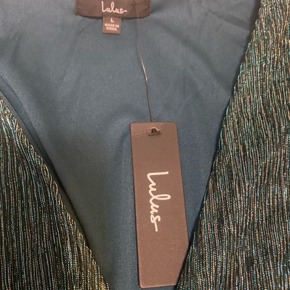 Lulu's Elegant Blue Jumpsuit - Picture 7 of 8